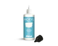 Darwi Flacon de 80 ml de Peinture Acrylique Universelle Nacrée - Blanc nacré