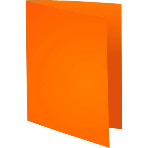 Paquete de 100 Subcarpetas Forever® A4 con portada estrecha 170 g/m2 Exacompta - Naranja