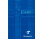 Bloc Pupitre agrafé en-tête A6 160 pages détachables petits carreaux - Assortis