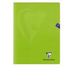 Cahier piqué Mimesys 24x32cm 140 pages petits carreaux couverture polypropylène Couleur aléatoire - Assortis