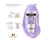 Darwi For You tube de peinture acrylique 75 ml - Pourpre clair