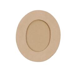Cadre ovale S 0,8x16,5x19,5cm - Kraft
