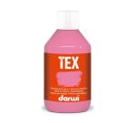 DARWI Flacon de 250 ml de Peinture Textile Opaque - Rose