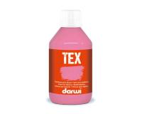 DARWI Flacon de 250 ml de Peinture Textile Opaque - Rose