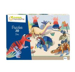Puzzles 3D, Dino - Multicolore