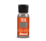 DARWI Flacon de 50 ml de Peinture Textile Opaque - Zinc