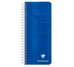 Carnet reliure intégrale 8,5x20cm 180 pages petits carreaux - Assortis