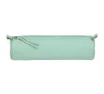 CUIR TEINTÉ Trousse Ø5,5x22 cm Vert pistache