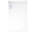 Nappe ronde en sachet en papier non tissé Airlaid Ø 240 cm - Blanc