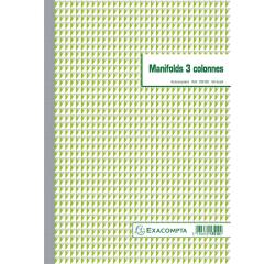 Manifold 3 Kolonnen 29.7x21 50B iD - x 5