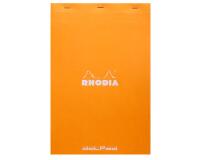 dotPad - bloc agrafé Rhodia N°19 21x31,8 cm dot 80 feuillets 80g - Orange