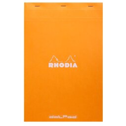 Bloc agrafé dotPad N°19 A4+ 80 feuilles DOT 80 g. - Orange