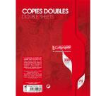 Copies doubles sous film 7000 17x22 cm 200 pages non perforées grands carreaux 70 g