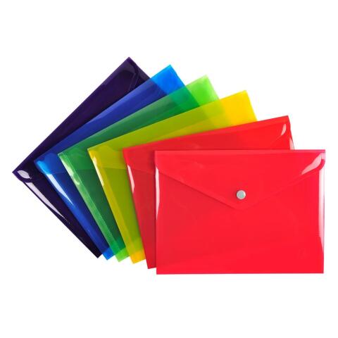 Bolsa de sobre Iderama® A5 2/100e Polipopileno reciclado - Colores surtidos