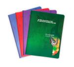 Cahier Travaux Pratiques piqué 7000 17x22 cm 96 pages grands carreaux 70 g + uni 90 g - Assortis