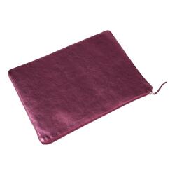 CUIRISÉ Pochette Plate Universelle 23x32 cm - Cerise