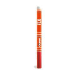 DARWI Marqueur Peinture Textile Pointe Conique Fine 1mm - vermillon