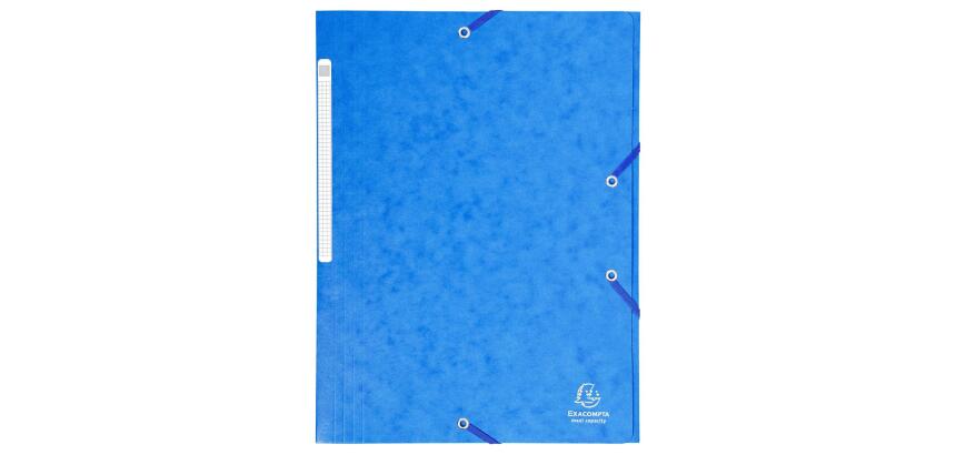 Chemise à élastiques Maxi capacity carte lustrée 425gm2 - A4