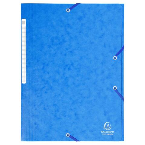 Carpeta Exacompta con gomas Maxi capacity cartulina lustrada 425 grs Nature Future - A4