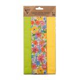 PAPIER DE SOIE IMPRIMÉE, Sachet de 6 feuilles au format 50x75cm - Assortiment Pâques - Assortiment