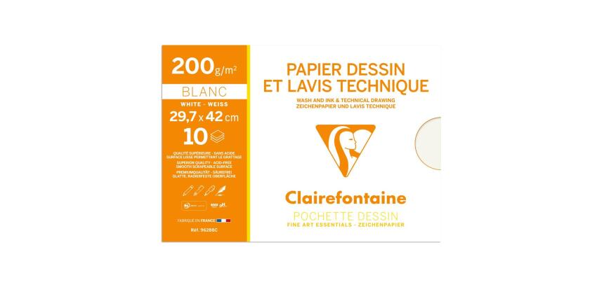 Dessin Technique pochette 10F A3 160g