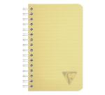 Carnet reliure intégrale Linicolor ESSENCE 9,5x14 cm 100 pages petits carreaux couverture plastique polypropyène rainuré - Assortis