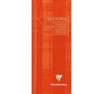 Carnet de bord enseignant piqué 8,5x20cm 32 pages Couleur aléatoire - Assortis