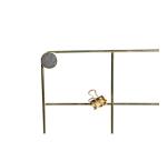 Tableau photos métallique doré - Format 21,7x28,1cm - Or