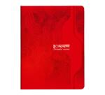 Cahier piqué 7000 17x22 cm 140 pages grands carreaux 70 g - Assortis