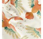 Echarpe 100% soie - 180x43cm L'envol - Blanc