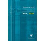 Agenda de bord millésimé enseignant 6 colonnes (48 cases/semaine) piqué A4 112 pages Couleur aléatoire - Assortis