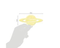 Phospho' Stick, Sach 2 pl 10,5x16cm, Planètes - Jaune fluo