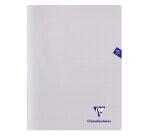 Cahier piqué Mimesys 24x32cm 96 pages petits carreaux couverture polypropylène