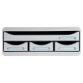 Cassettiera Toolbox 4 cassetti Office - Grigio chiaro