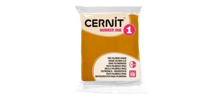 Cernit n°1 56 g Ocre jaune - ocre jaune