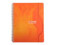 Cahier reliure intégrale 7000 17x22 cm 100 pages petits carreaux 70 g - Assortis