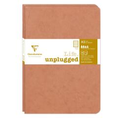 Set de 2 carnets piqués Age Bag A5 96 pages ligné - Tabac