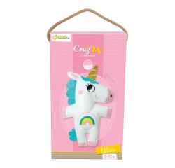 Little Couz'In, Alicia la licorne - Blanc