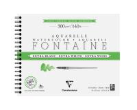 Fontaine Extra Blanc Grain Torchon album spiralé 12F 24x30cm 300g