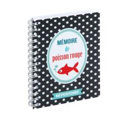 Carnet d'adresses Dodo & Cath 9 x13 cm - Couleurs assorties