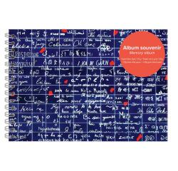 Le Mur des Je t'aime, Album souvenirs A5 14,8x21 cm 40 feuilles Ligné + Uni