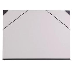 Carton à dessin Brut à élastiques 52x72cm - Gris