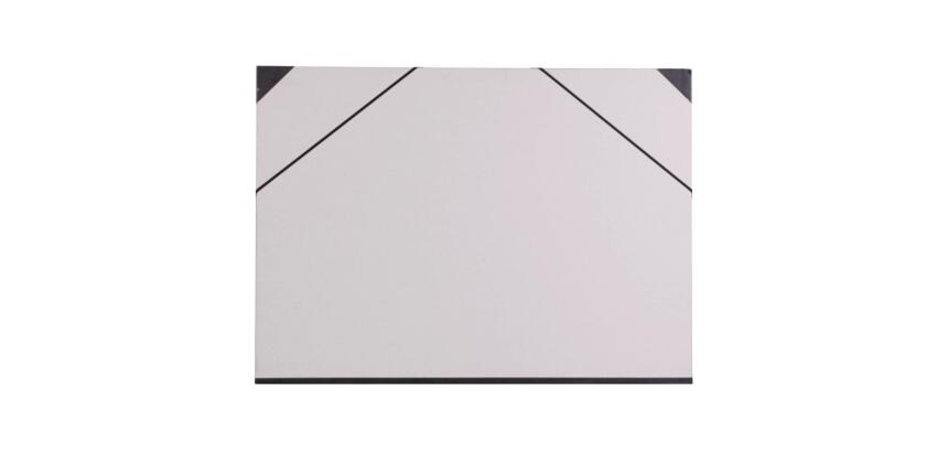 Carton à dessin Brut à élastiques 52x72cm - Gris