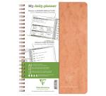 My.daily.planner Age Bag carnet reliure intégrale A5 250 pages détachables - Tabac