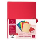 Chemise dos extensible papier 24x32cm - filmée par 5