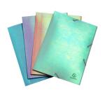 Elastomappen met 3 kleppen PP Candy Tidy - A4 - Geassorteerd