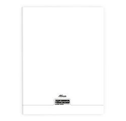 Album piqué 8000 POLYPRO 24x32 cm 48 pages uni 90 g - Incolore