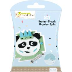 DIY Box, Broche feutrine - Blanc
