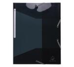 Chemise 3 rabats à élastiques polypropylène 5/10e IDERAMA PP - A4 - Couleurs assorties