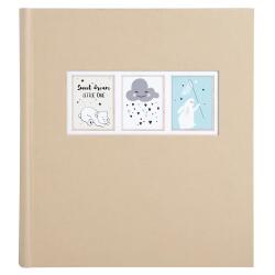 Book Album 60p white 29x32cm Sweet Blue